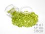 Silver Lined Lime Size 6-0 Seed Beads
